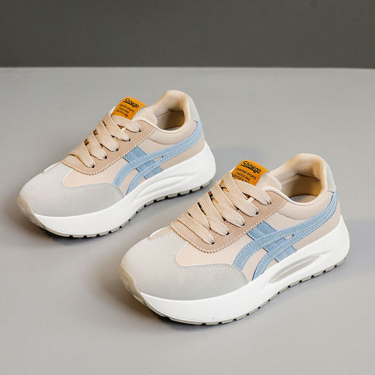 Damen Modische Sneaker mit attraktivem Plateau und atmungsaktivem Obermaterial R&B
