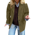 Damen Oversized Baumwolljacke mit lässigem Schnitt