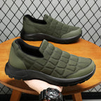 Damen Komfortable Slip-On Sneakers mit gepolstertem Schaft R&B