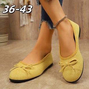 Damen Ballerinas mit zartem Schleifen-Design R&B