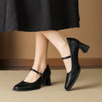 Damen Klassische Pumps mit verstellbarem Riemen