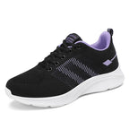 Damen Leichte und atmungsaktive Laufschuhe mit flexiblem Mesh-Obermaterial