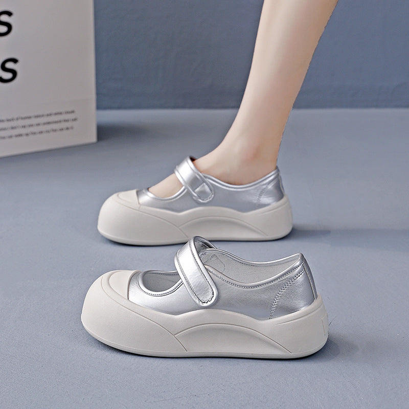 Damen Komfortable Clogsneaker mit verstellbarem Klettverschluss und rutschfester Sohle R&B