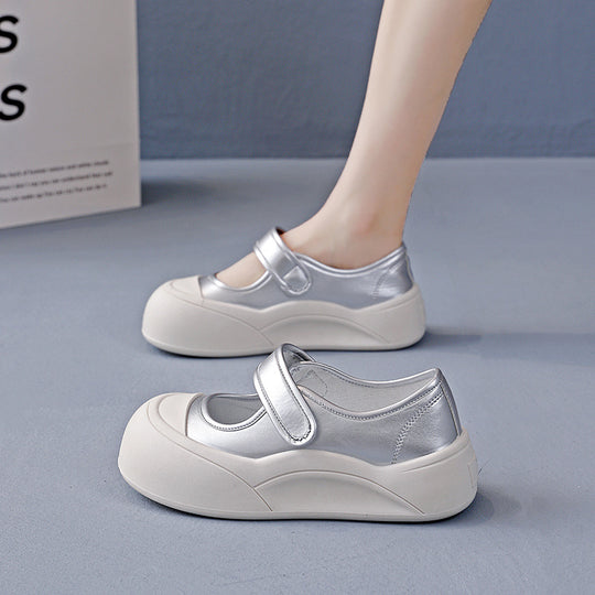 Damen Komfortable Clogsneaker mit verstellbarem Klettverschluss und rutschfester Sohle R&B