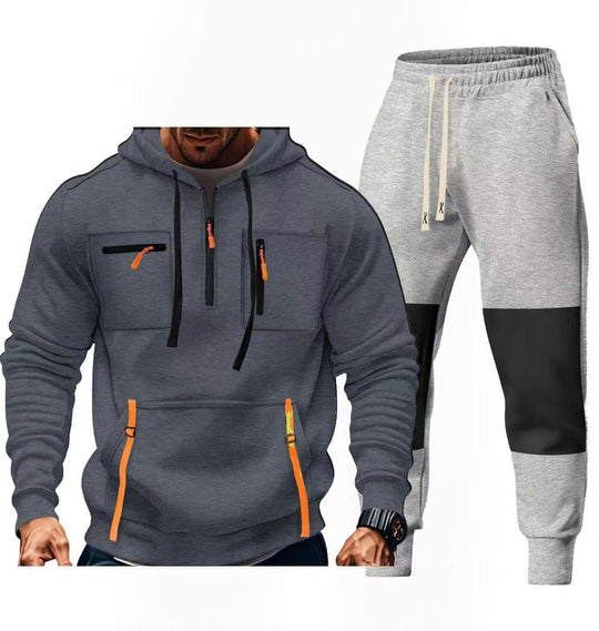 Herren Sportbekleidungsset mit funktionalen Taschen R&B