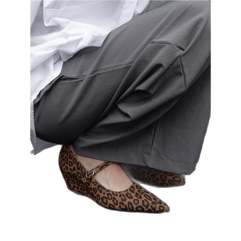 Damen Wedge Pumps mit verstellbarem Riemen R&B