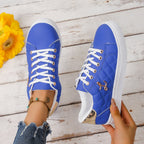 Damen Sportliche Schnür-Sneaker mit elegantem Steppdesign R&B