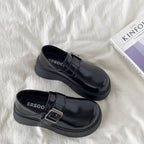 Damen Modische Chunky Clogs mit verstellbarem Schnallenverschluss und dickem Sohlenprofil R&B