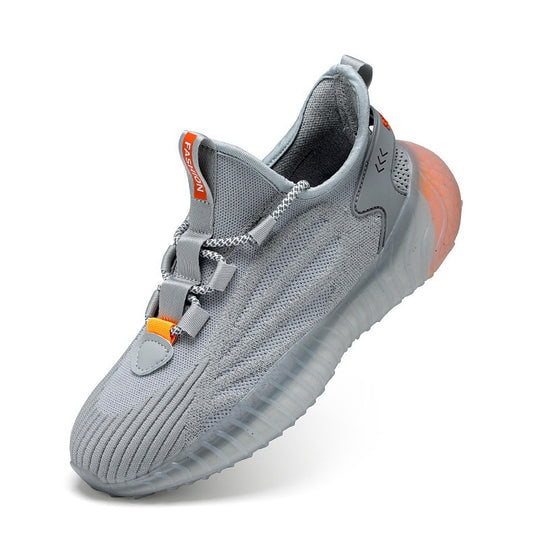 Damen Sportliche Sneakers mit atmungsaktiver Mesh-Oberfläche und dämpfender Lauftechnologie R&B