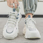 Damen Sportliche Chunky Sneakers mit dämpfendem Komfort und atmungsaktiver Konstruktion
