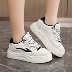 Damen modische Sneaker mit gepolsterter Innensohle und rutschfester Laufsohle R&B