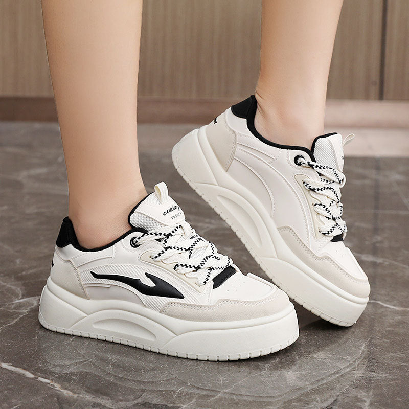 Damen modische Sneaker mit gepolsterter Innensohle und rutschfester Laufsohle R&B