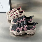Damen Sportliche Sneakers mit atmungsaktivem Mesh und robustem Sohlenprofil R&B