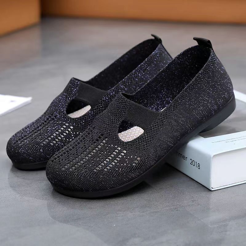 Damen Bequeme Freizeitschuhe mit atmungsaktiver Obermaterialstruktur R&B