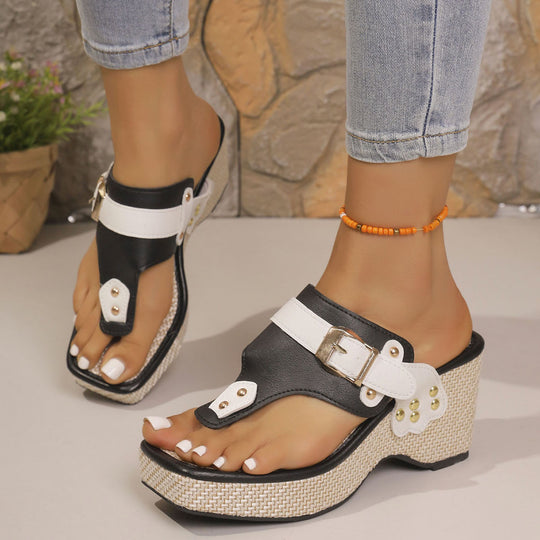 Damen Plateau-Sandalen R&B