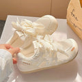 Damen Sneakers mit dekorativen Schleifen und atmungsaktivem Obermaterial R&B