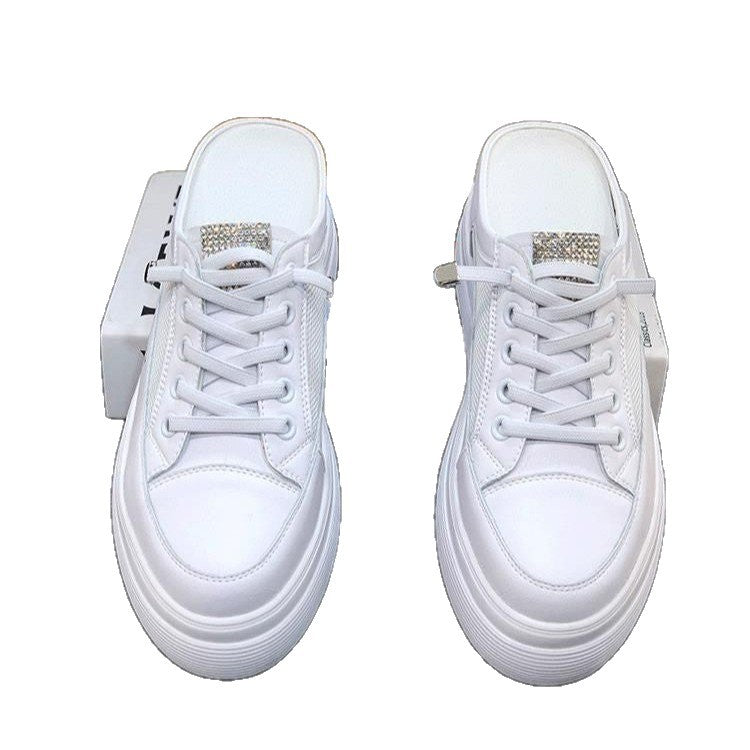 Damen Plateausneaker mit atmungsaktiver Mesh-Oberfläche R&B