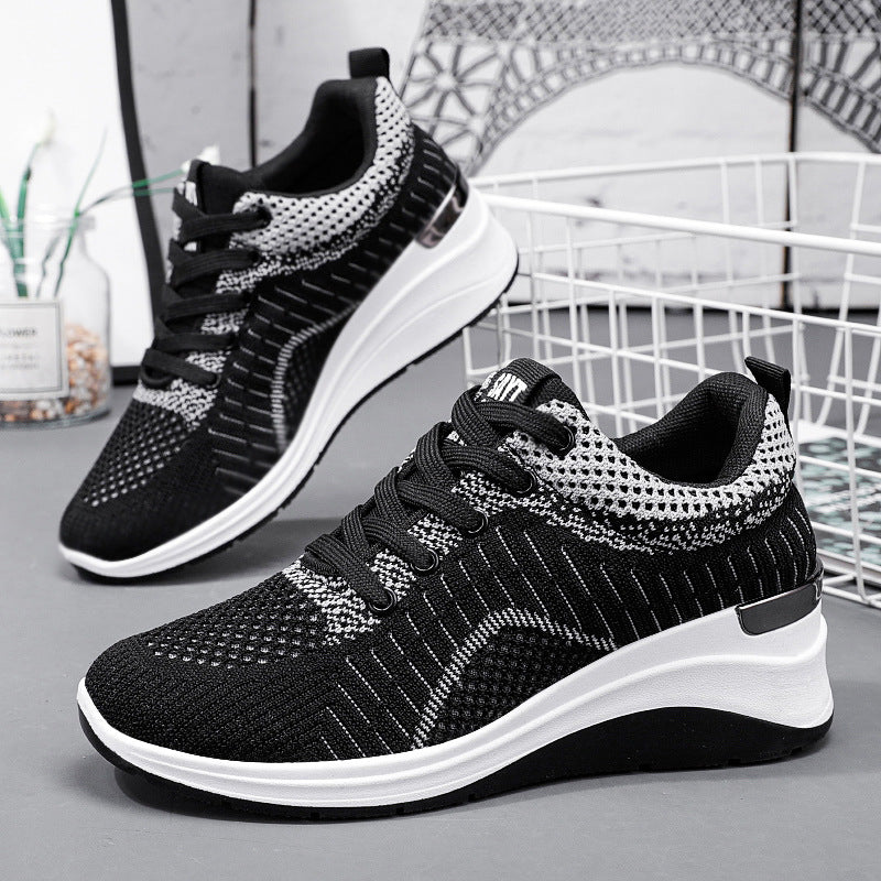 Damen Sportliche Sneakers mit atmungsaktivem Mesh-Obermaterial und ergonomischer Dämpfung R&B