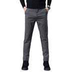 Herren entspannte Slim-Fit Hose mit praktischen Eingrifftaschen R&B