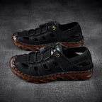 Damen Athletische Sandalen mit atmungsaktivem Netz und rutschfester Sohle R&B