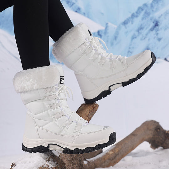 Damen Isolierte Winterstiefel mit rutschfester Sohlenkonstruktion und kuscheligem Innenfutter R&B
