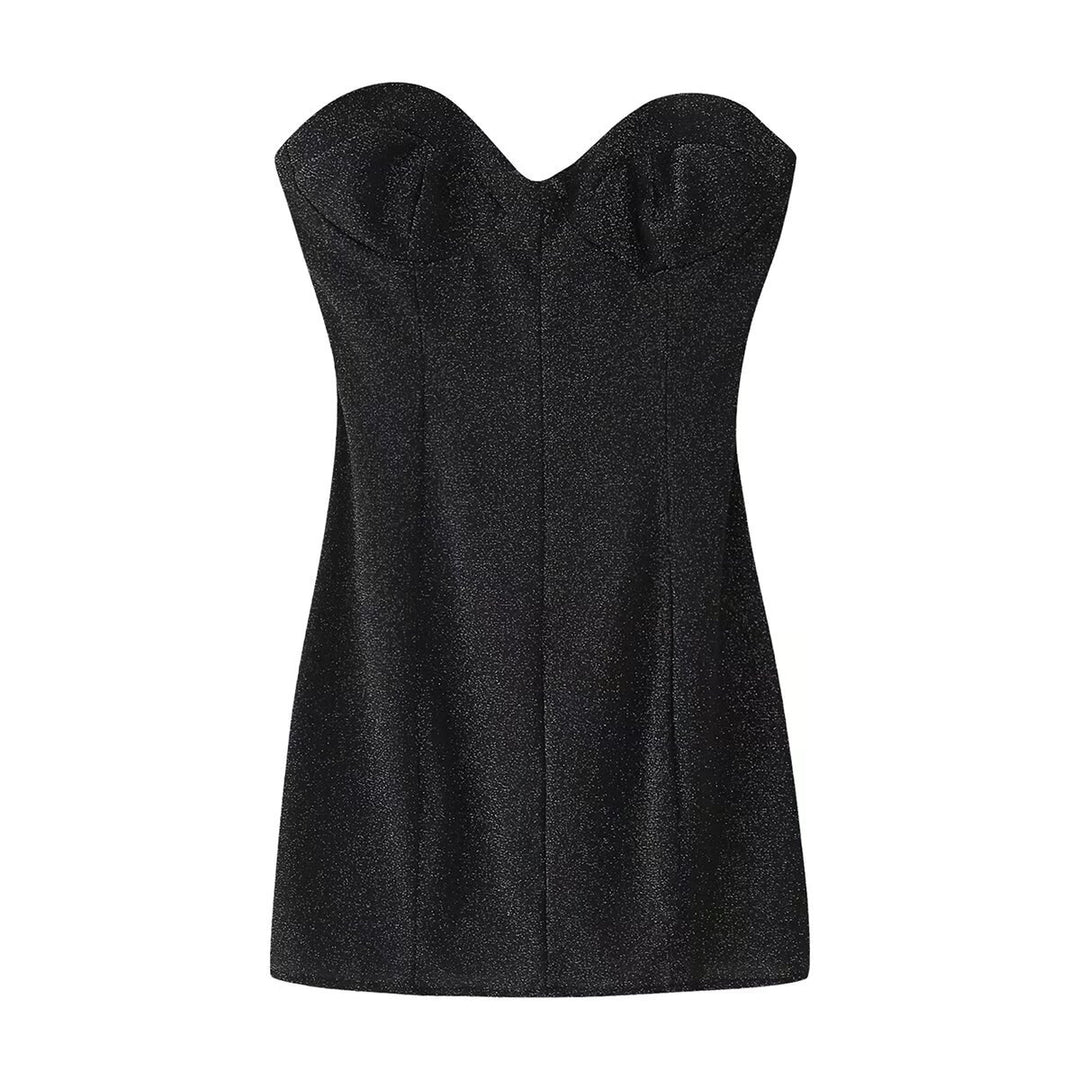 Damen Abendkleid mit schmalem Schnitt und elegantem Herz-Ausschnitt R&B