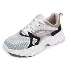 Damen Modische und bequeme Sneakers mit strapazierfähigem Obermaterial