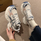 Damen Sportliche Sneakers mit innovativer Dämpfungstechnologie und atmungsaktiver Oberflächenstruktur R&B