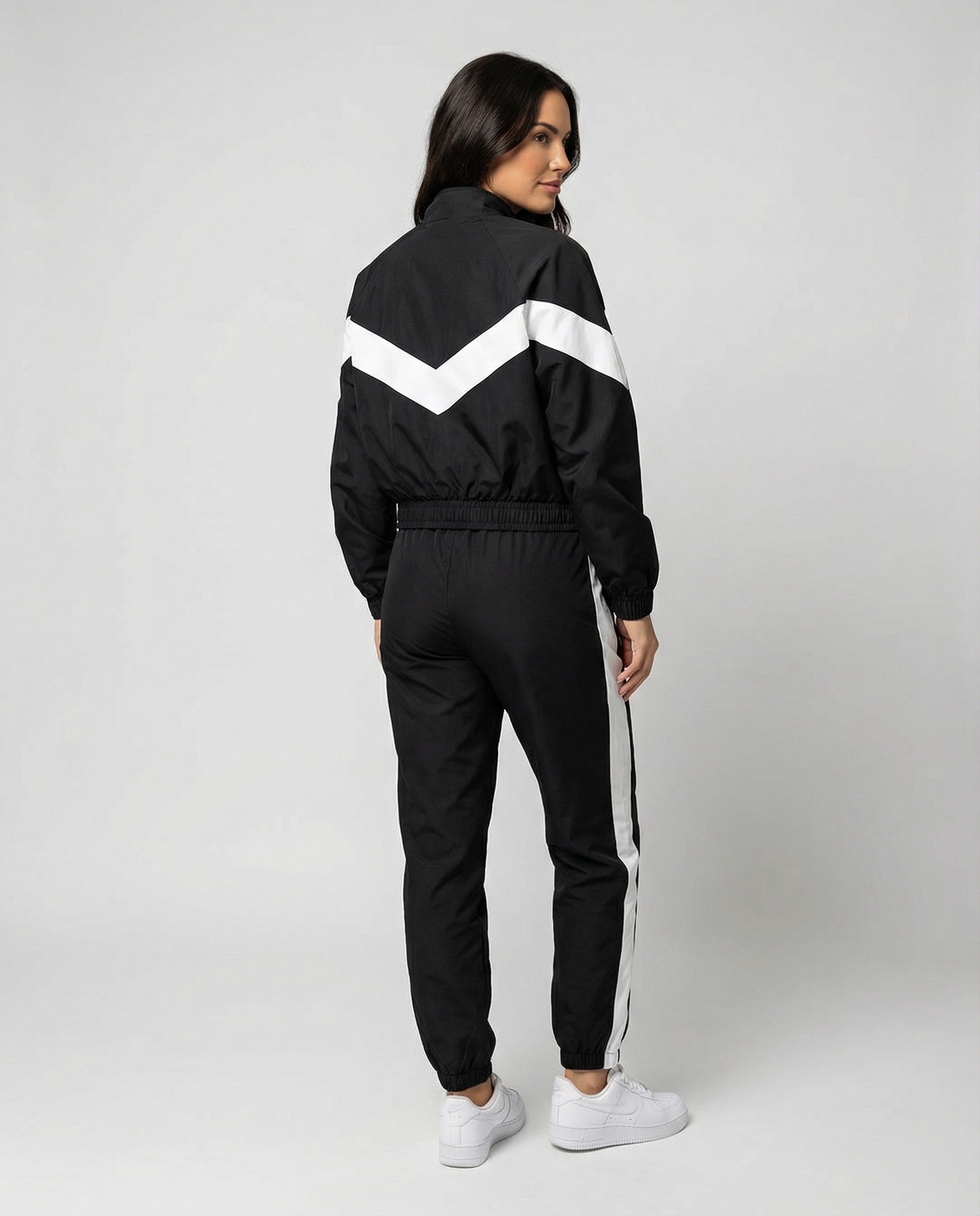 Damen Sport-Set mit hohem Kragen