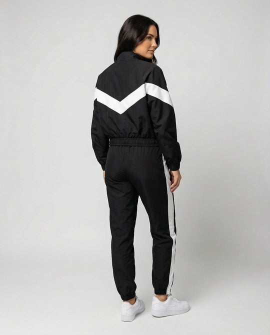 Damen Sport-Set mit hohem Kragen