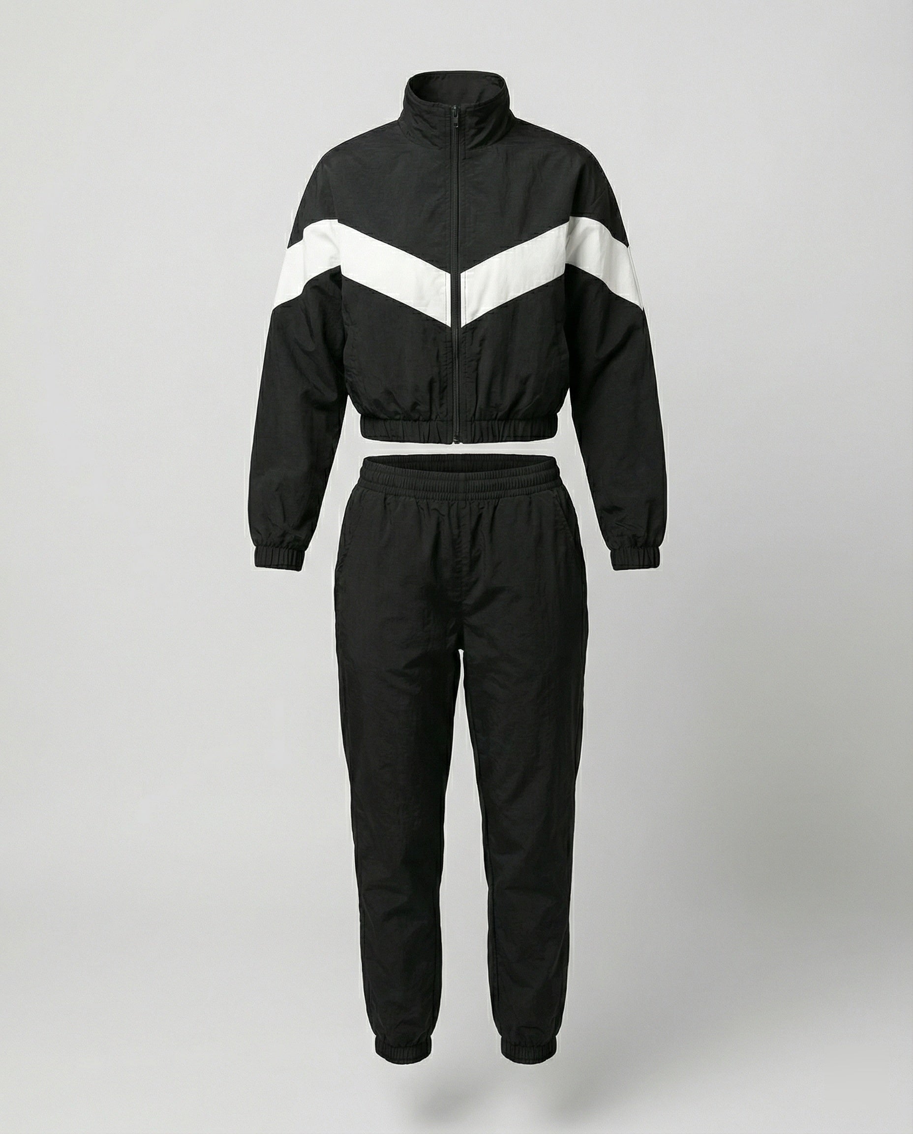 Damen Sport-Set mit hohem Kragen