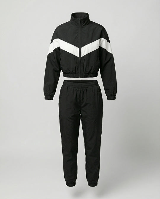 Damen Sport-Set mit hohem Kragen