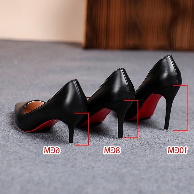 Damen elegante Pumps mit spitzem Zehenbereich und künstlerischem Absatz R&B