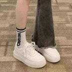 Damen Chunky Sneakers mit dämpfender Sohle und atmungsaktivem Obermaterial R&B
