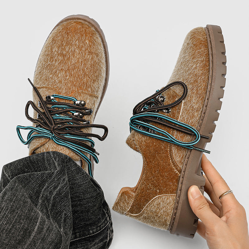 Damen Modische Schnürschuhe mit rutschfester Sohle und stabiler Bauweise