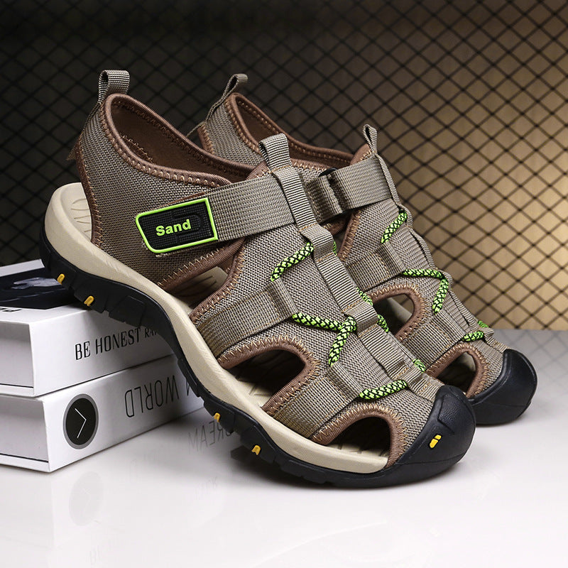 Damen Sportliche Freizeitsandalen mit rutschfester Sohle und verstellbaren Riemen R&B