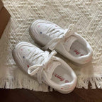 Damen Sneakers mit bunten Stern-Applikationen und bequemer Sohle R&B