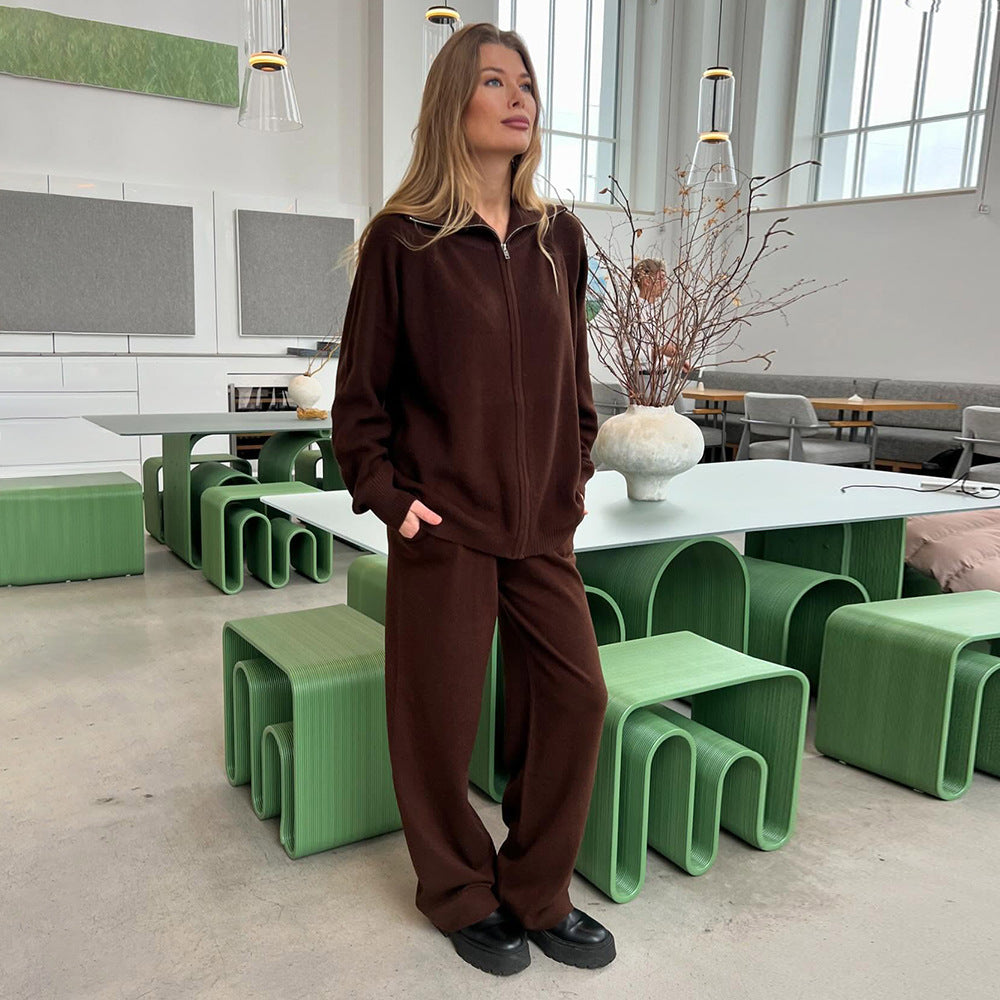 Damen gemütliches Fleece-Set R&B