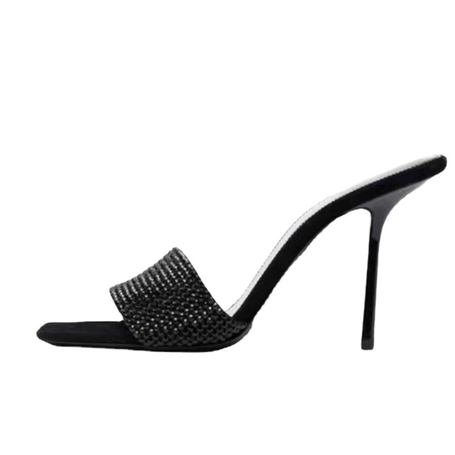 Damen Glitzernde Stiletto Mules R&B