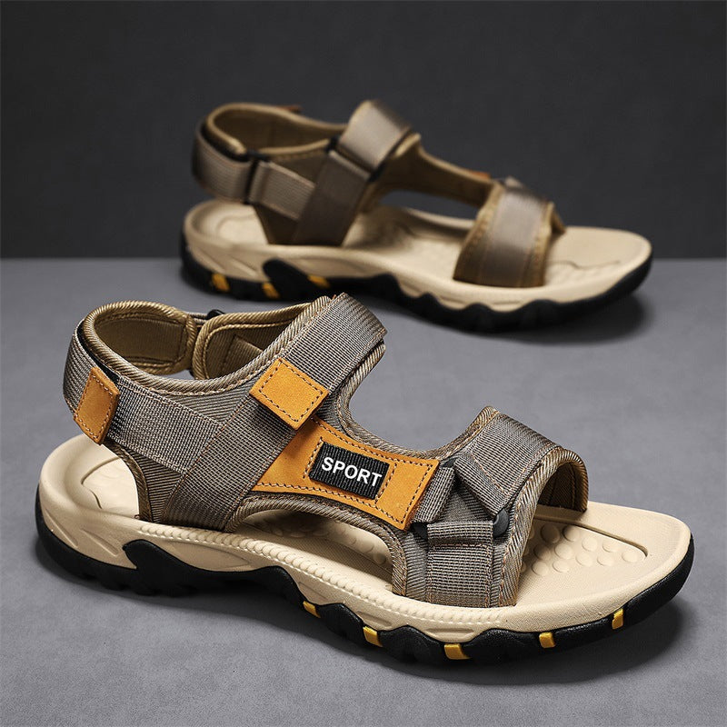 Herren Sportliche Outdoor-Sandalen mit verstellbarem Riemensystem R&B