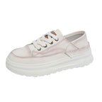 Damen Sportliche Retro Sneaker mit plattierter Sohle und atmungsaktivem Obermaterial R&B