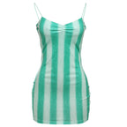 Damen Sommerkleid mit ärmellosem Design und raffinierten Falten R&B