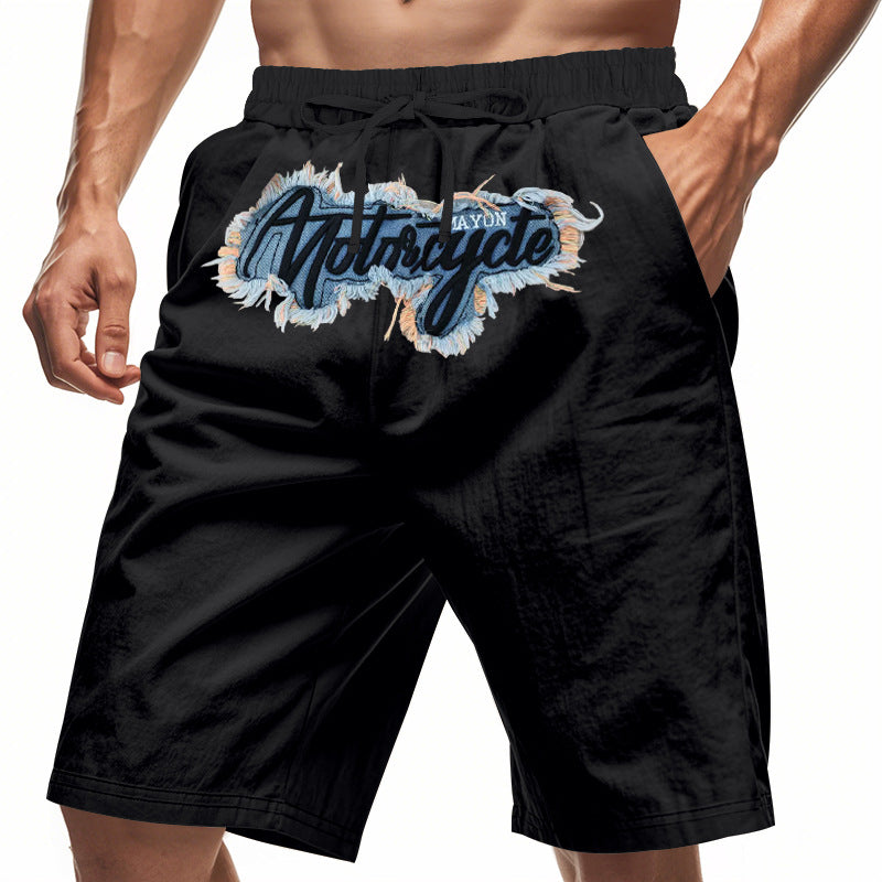 Herren lässige Komfort-Shorts mit verstellbarem Kordelzug und praktischen Seitentaschen R&B