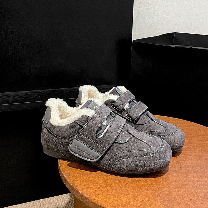 Damen Clogs mit flauschigem Innenfutter und rutschfester Sohle R&B