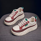 Damen Sneakers im modernen Chunky-Style mit dämpfender Sohle und robustem Profil R&B