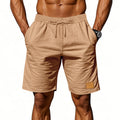 Herren bequeme Sport-Shorts mit elastischem Bund und praktischen Seitentaschen R&B