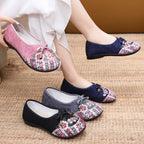 Damen Handbestickte Ballerinas R&B