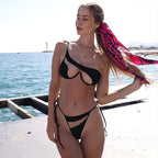 Damen Stilvoller Cut-Out Bikini R&B