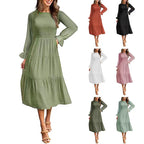 Maxikleid mit Rüschen elegant