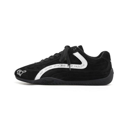 Damen Sportliche Sneaker mit robustem Wildleder und dämpfender Sohle R&B
